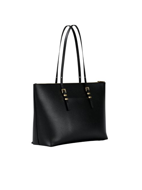 Quinn Large Tote Bag in Hammered Leather MICHAEL KORS | 30T6GQNT7LI001